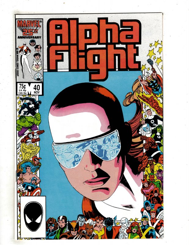 Alpha Flight #40 (1986) SR18