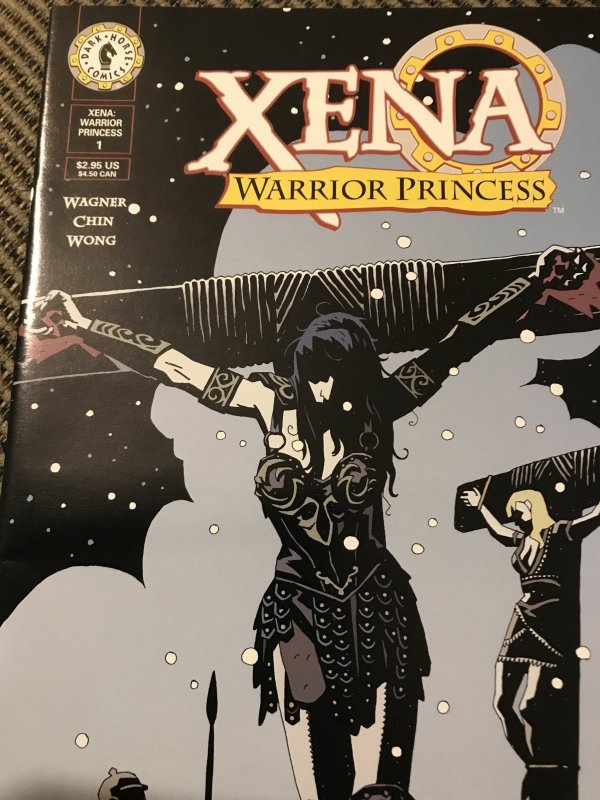 Xena: Warrior Princess #1 Mignola Variant : Dark Horse 1999 2nd series VF/NM