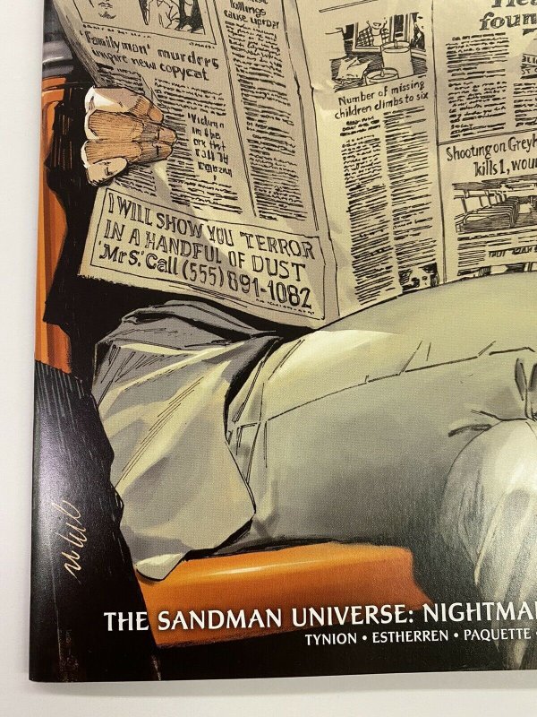 Sandman Universe Nightmare Country #1 1:25 JONES + 1:50 BUENO Set DC Comics 2022