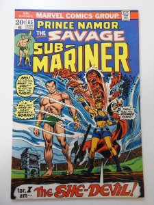 Sub-Mariner #65 (1973) FN+ Condition!