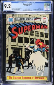 Superman #289 (7/75) Graded CGC 9.2