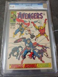 The Avengers #58 CGC 9.0 ORIGIN OF THE VISION! HIGH GRADE!