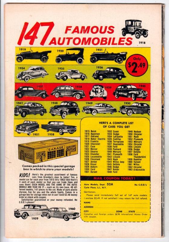 House of Mystery #134 (May-63) VF High-Grade 