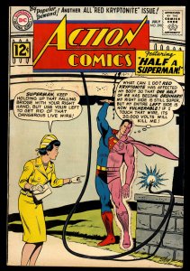 Action Comics #290 FN/VF 7.0 Half a Superman! Curt Swan Cover Art!