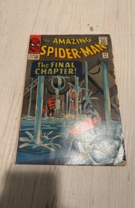The Amazing Spider-Man #33 (1966) The final chapter see descrpt
