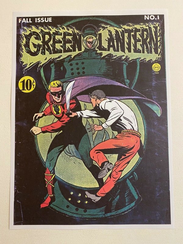 Green Lantern #1 DC Comics poster by Howard Purcell