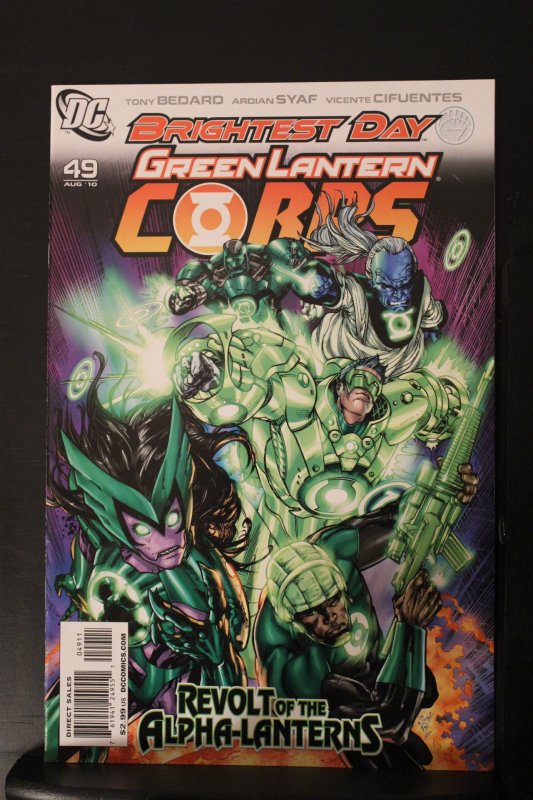 Green Lantern Corps #49 (2010) Super-High-Grade! NM! Brightest Day!