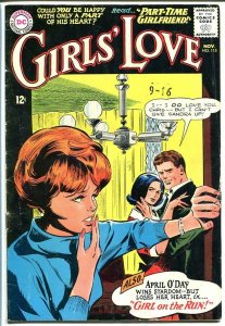 GIRLS' LOVE STORIES #115-DC ROMANCE-GREAT COVER-NICE VG