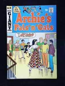 Archie Pals 'N' Gals #51  Archie Comics 1969 Fn/Vf