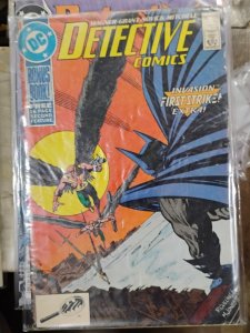 DETECTIVE COMICS  # 595 1989 DC COMICS BATMAN low grade