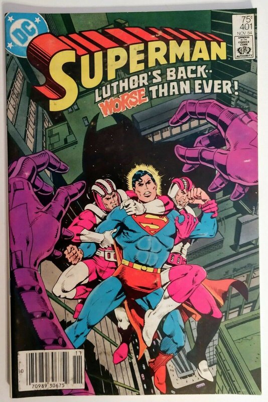 Superman #401 MARK JEWELERS VARIANT