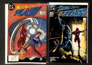 Lot of 20 Flash Comic Books (DC, 1987)