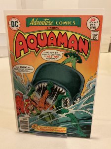 Adventure Comics #449  1977  F /VF  Aquaman!