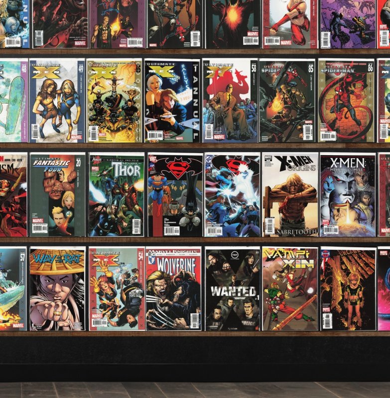Huge Lot 150+ Comics with Ultimate X-Men, Ultimate Spider-Man & More!