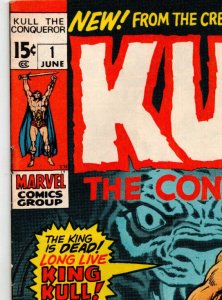 Kull the Conqueror #1 - Wally Wood - Origin Kull - 1971 - (-VF)