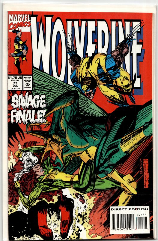 Wolverine #71 (1993) Wolverine