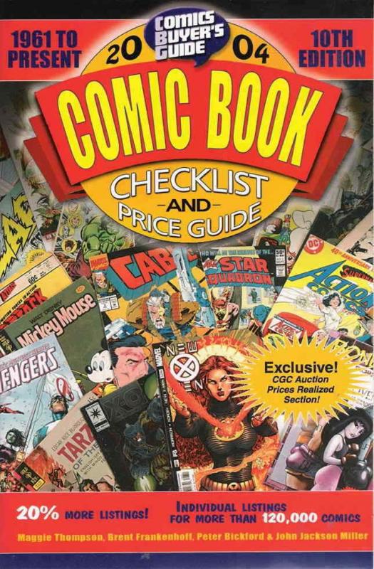 Comics Buyer’s Guide Comic Book Checklist & Price Guide #2004 FN; Krause | save