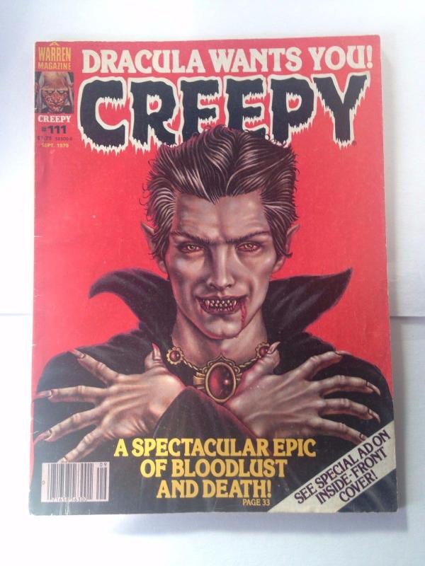 Warren Creepy #111 VG/VG+ Vampire cover 