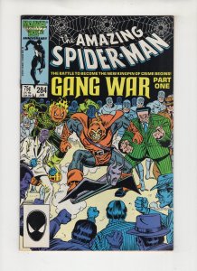 The Amazing Spider-Man #284 GANG WAR Hobgoblin Appearnce