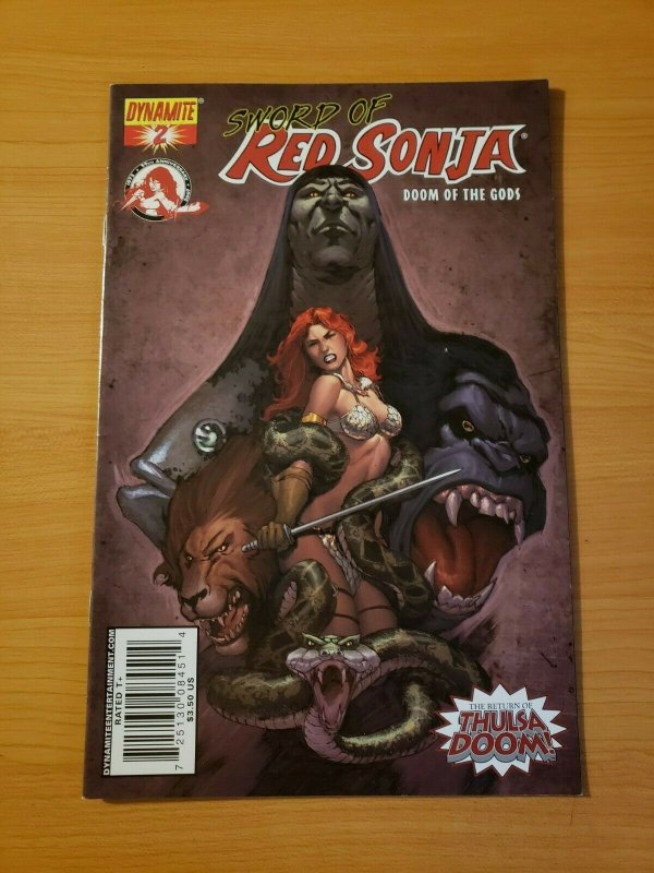 Sword of Red Sonja: Doom of the Gods #2C ~ NEAR MINT NM ~ 2007 Dynamite Comics