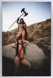 Vampirella vs Red Sonja #5 Cvr G 1:10 Virgin Cosplay Variant (2023) NM