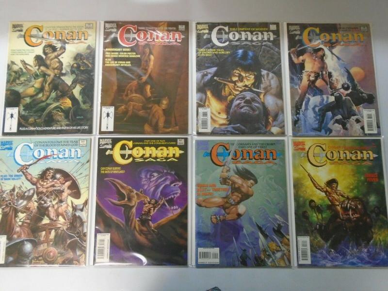 Conan Saga Lot (1987-95) 48 different issues 7.0 FN