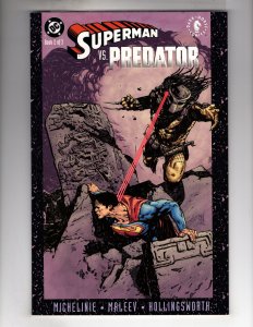 Superman vs. Predator #2 (2000)  Prestige Format  / EBI#3