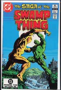The Saga of Swamp Thing #11 (1983) Swamp Thing