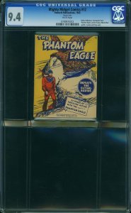 Mighty Midget Comics #12-A - Phantom Eagle (1943) CGC 9.4 NM