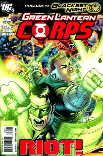 Green Lantern Corps #36 (ungraded) stock photo / ID#00E