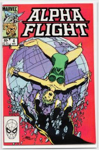 Alpha Flight #4 (1983) Alpha Flight