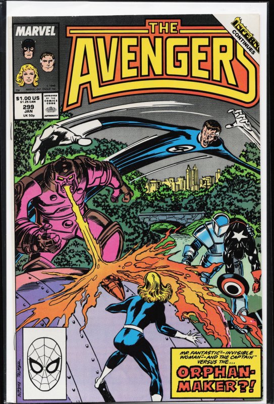 The Avengers #299 (1989) The Avengers
