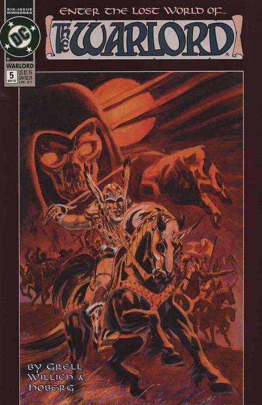 Warlord (Mini-Series) #5 FN; DC | save on shipping - details inside