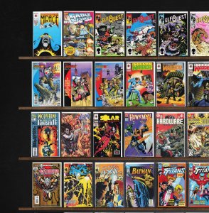 Huge Lot 150+ Comics with Elfquest, Classic X-Men, The Defenders & More!