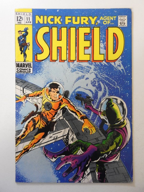 Nick Fury, Agent of SHIELD #11 (1969) FN+ Condition!