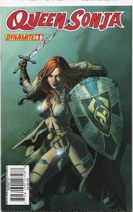 Queen Sonja #1 Jackson Herbert Cover (2009) Red Sonja