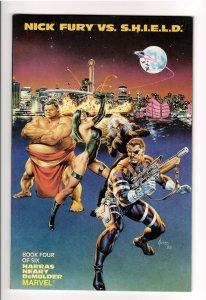 NICK FURY vs.S.H.I.E.L.D.#1-6 NM(1988) 4.75 cover price @ 3.00ea.Steranko cv