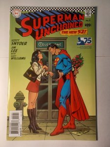 Superman Unchained #1 NM Phone Booth Variant DC Comics c267