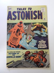 Tales to Astonish #30 (1962) VG+ condition 1 tear back cover