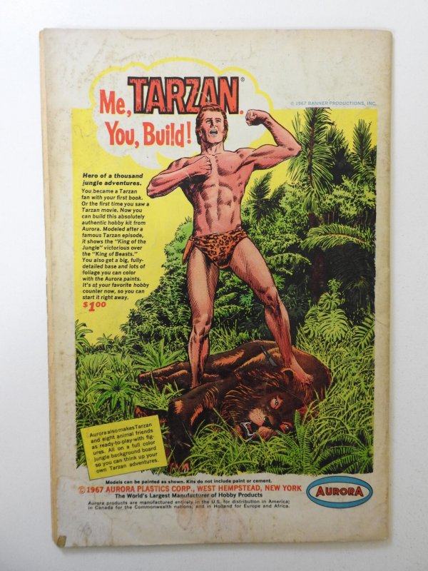 Plastic Man #7 (1967) VG Condition! Moisture stain