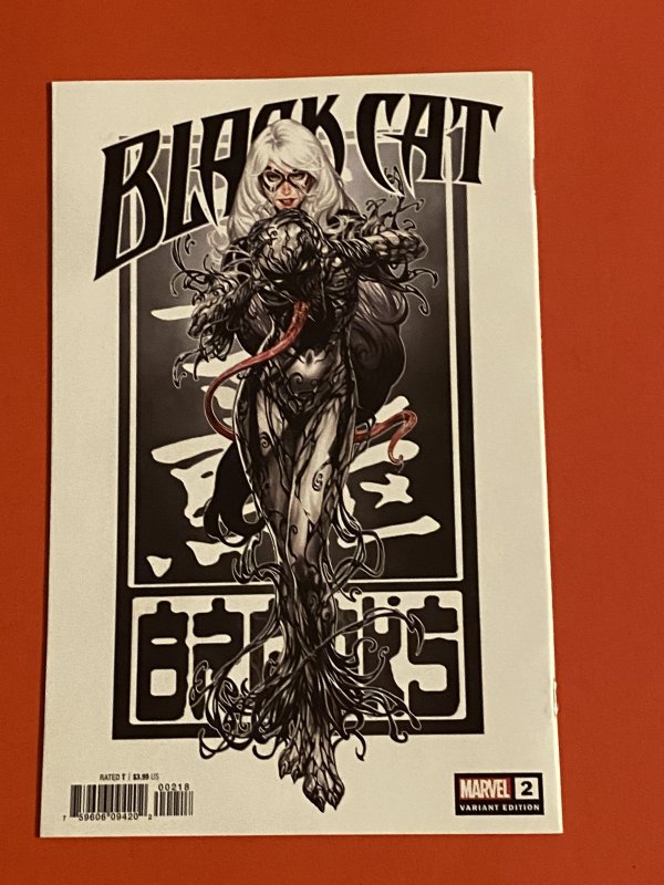 BLACK CAT #2 MARK BROOKS SiGNED  VIRGIN VARIANT B NM SPIDER-MAN CARNAGE VENOM