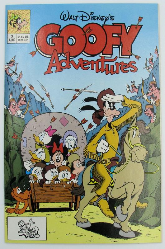 Walt Disney's GOOFY ADVENTURES # 3,   August 1990