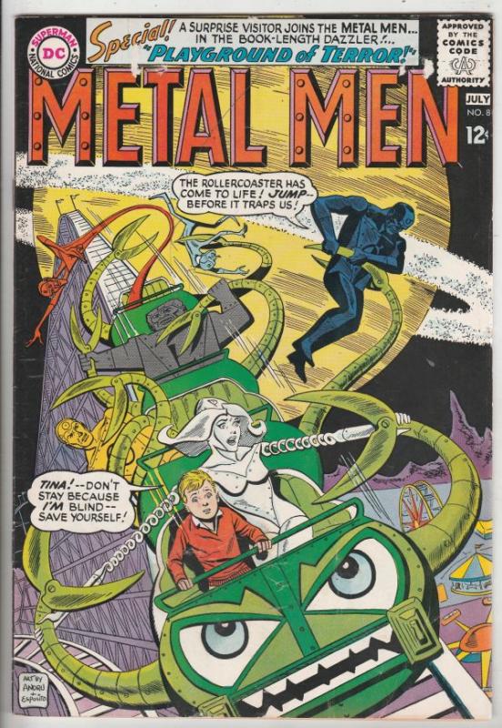 Metal Men #8 (Jul-64) FN- Mid-Grade Metal Men (Led, Tina, Tin, Gold, Mercury,...