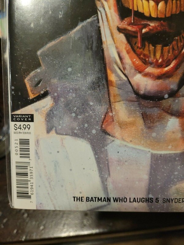 DC The Batman Who Laughs 5 KALVACHEV Variant Cover gemini mailer 