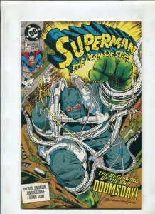 Superman: Man of Steel #18 - 1st Full Doomsday App / 1st Printing (9.0/9.2) 1992