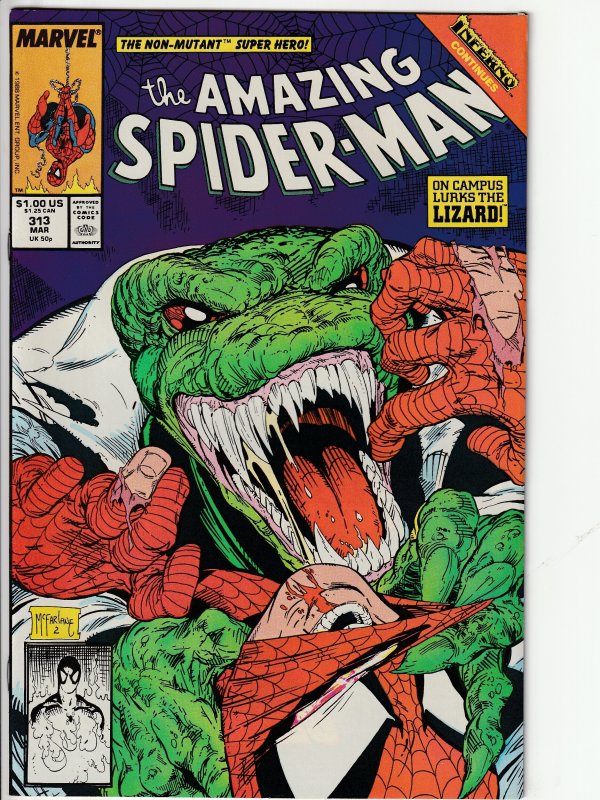 The Amazing Spider-Man #313 Direct Edition (1989)