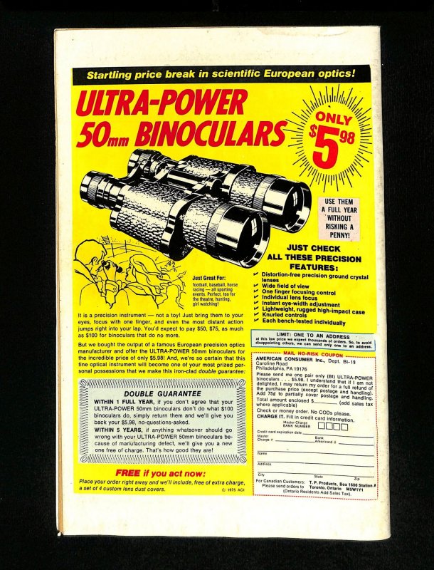 Daredevil #125 Vengeance cries the Copperhead! Avengers! Defenders!