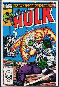 The Incredible Hulk #285 (1983) Hulk