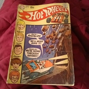 Hot Wheels 4 DC cars Comic Book 1970 Alex Toth art Bronze Age car toons magazine