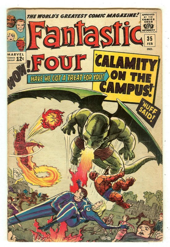 Fantastic Four 35   1st Dragon Man